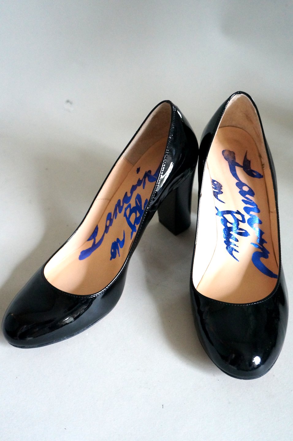 Lanvin on bleu エナメルパンプス 23cm